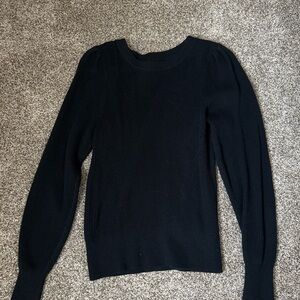 Abercrombie & Fitch Black Crew Neck Sweater